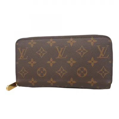 Pre-owned Louis Vuitton Brown Coquelicots Long Wallet (bi-fold) ()