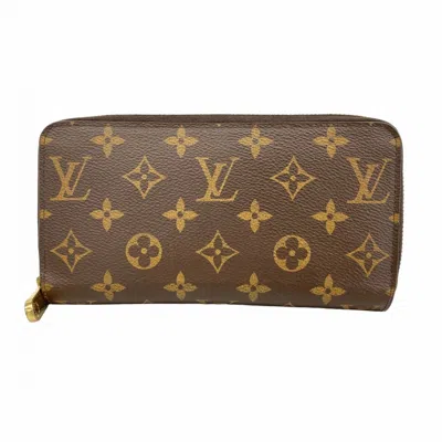 Pre-owned Louis Vuitton Brown Coquelicots Long Wallet (bi-fold) ()