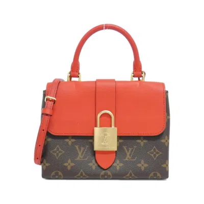 Pre-owned Louis Vuitton Brown Coquelicots Marron Coated Canvas Leather Handbag Shoulder Bag ()