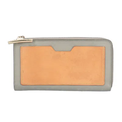 Pre-owned Louis Vuitton Brown Cosmos Gray Monogram Canvas Long Wallet (bi-fold) ()