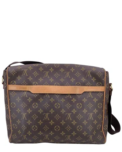 Pre-owned Louis Vuitton Brown Cotton Abbesses (authentic Pre-loved)