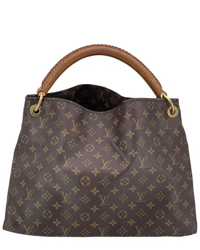 Pre-owned Louis Vuitton Brown Cotton Artsy (authentic Pre-loved)
