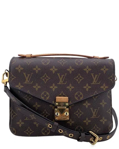 Pre-owned Louis Vuitton Brown Cotton Metis (authentic Pre-loved)