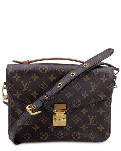 Pre-owned Louis Vuitton Brown Cotton Metis (authentic Pre-loved)