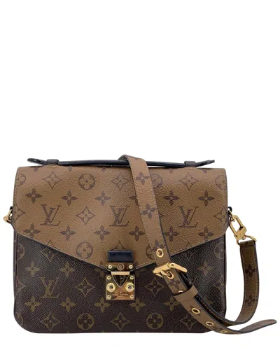 Pre-owned Louis Vuitton Brown Cotton Metis (authentic Pre-loved)
