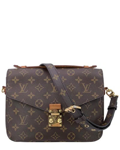 Pre-owned Louis Vuitton Brown Cotton Metis (authentic Pre-loved)
