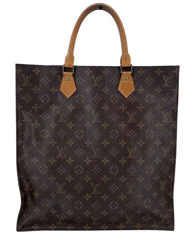 Pre-owned Louis Vuitton Brown Cotton Plat (authentic Pre-loved)