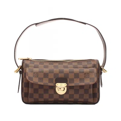 Pre-owned Louis Vuitton Brown Damier Canvas Coated Canvas Leather Shoulder Bag ()