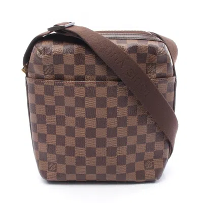 Pre-owned Louis Vuitton Brown Damier Canvas Coated Canvas Shoulder Bag ()