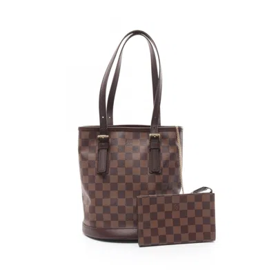 Pre-owned Louis Vuitton Brown Damier Canvas Coated Canvas Tote Bag ()