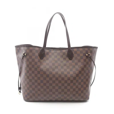 Pre-owned Louis Vuitton Brown Damier Canvas Coated Canvas Tote Bag ()
