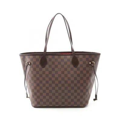 Pre-owned Louis Vuitton Brown Damier Canvas Coated Canvas Tote Bag ()
