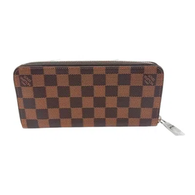 Pre-owned Louis Vuitton Brown Damier Canvas Damier Canvas Long Wallet (bi-fold) ()