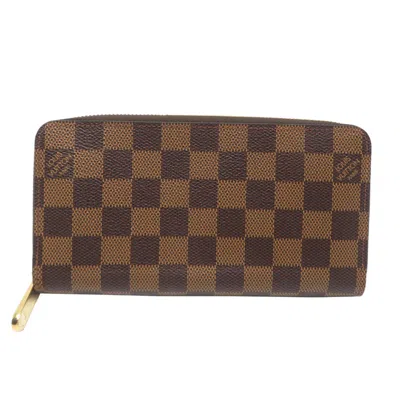 Pre-owned Louis Vuitton Brown Damier Canvas Damier Canvas Long Wallet (bi-fold) ()