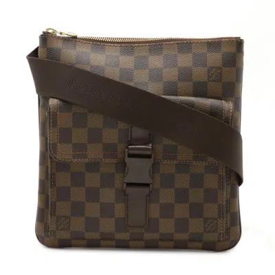 Pre-owned Louis Vuitton Brown Damier Canvas Damier Canvas Pochette Shoulder Bag ()