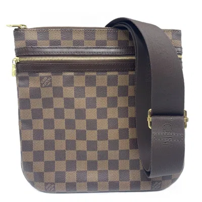 Pre-owned Louis Vuitton Brown Damier Canvas Damier Canvas Pochette Shoulder Bag ()