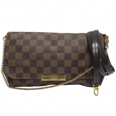Pre-owned Louis Vuitton Brown Damier Canvas Damier Canvas Shoulder Bag () In Brown, Damier Canvas