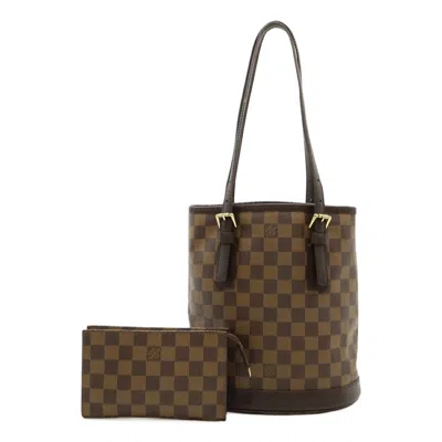 Pre-owned Louis Vuitton Brown Damier Canvas Damier Canvas Shoulder Bag Tote Bag ()