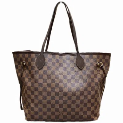 Pre-owned Louis Vuitton Brown Damier Canvas Damier Canvas Tote Bag () In Brown, Damier Canvas
