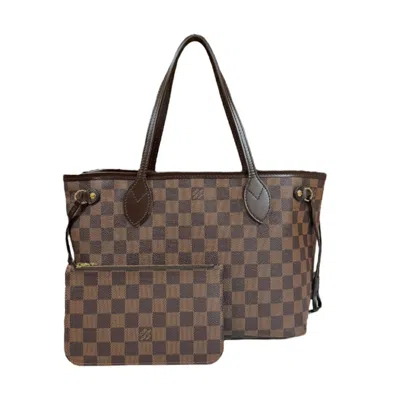Pre-owned Louis Vuitton Brown Damier Canvas Damier Canvas Tote Bag () In Brown, Damier Canvas
