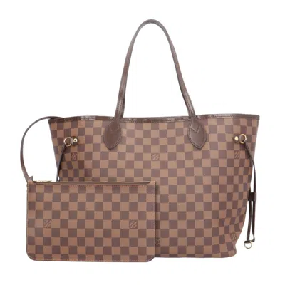 Pre-owned Louis Vuitton Brown Damier Canvas Damier Canvas Tote Bag () In Brown, Damier Canvas