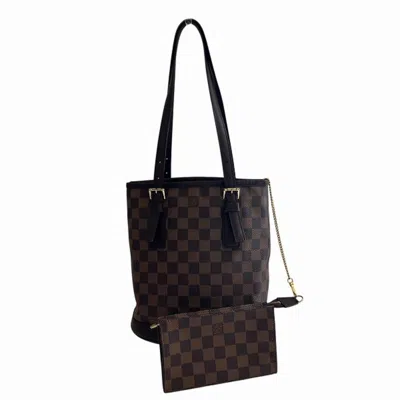 Pre-owned Louis Vuitton Brown Damier Canvas Damier Canvas Tote Bag () In Brown, Damier Canvas
