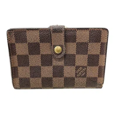 Pre-owned Louis Vuitton Brown Damier Canvas Damier Canvas Wallet (bi-fold) ()