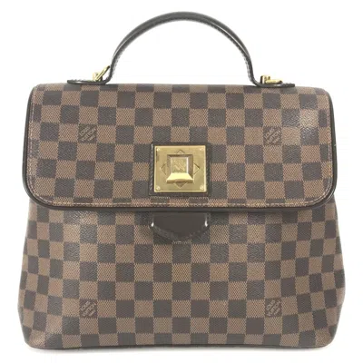 Pre-owned Louis Vuitton Brown Damier Canvas Ebene Damier Canvas Handbag Shoulder Bag ()
