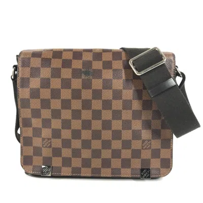 Pre-owned Louis Vuitton Brown Damier Canvas Ebene Damier Canvas Messenger Bag Shoulder Bag ()
