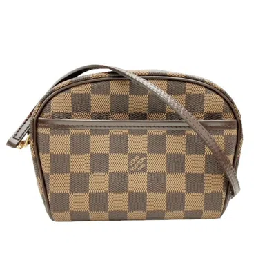 Pre-owned Louis Vuitton Brown Damier Canvas Ebene Damier Canvas Pochette Pouch Shoulder Bag ()