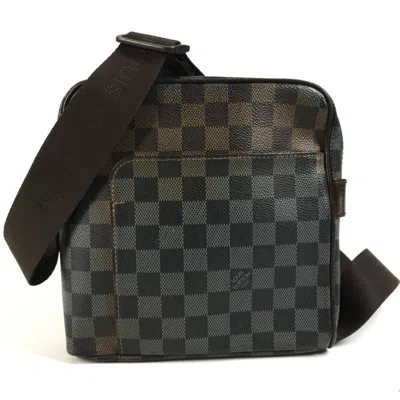 Pre-owned Louis Vuitton Brown Damier Canvas Ebene Damier Canvas Pochette Shoulder Bag ()
