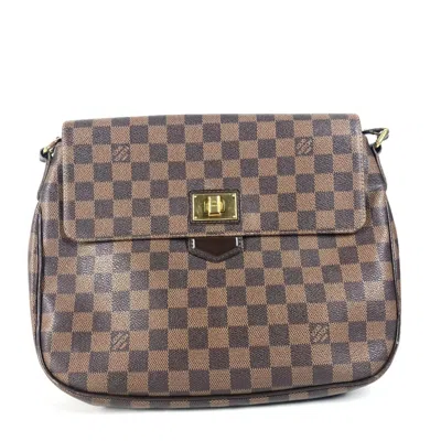 Pre-owned Louis Vuitton Brown Damier Canvas Ebene Damier Canvas Shoulder Bag ()