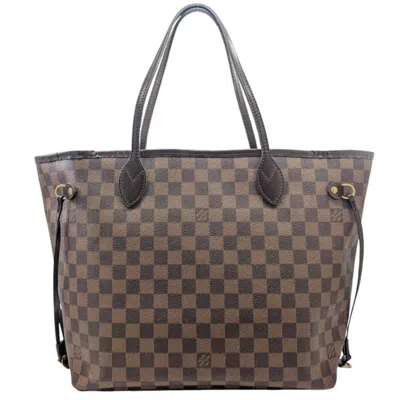 Pre-owned Louis Vuitton Brown Damier Canvas Ebene Damier Canvas Shoulder Bag Tote Bag ()