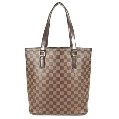 Pre-owned Louis Vuitton Brown Damier Canvas Ebene Damier Canvas Shoulder Bag Tote Bag ()