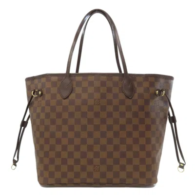 Pre-owned Louis Vuitton Brown Damier Canvas Ebene Damier Canvas Tote Bag ()