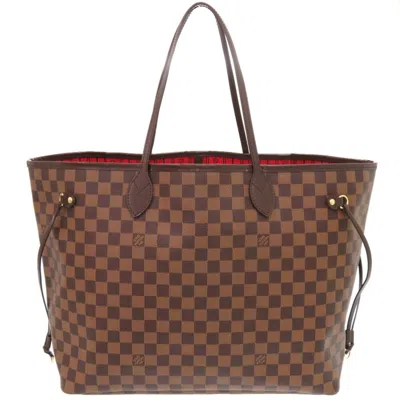 Pre-owned Louis Vuitton Brown Damier Canvas Ebene Damier Canvas Tote Bag ()