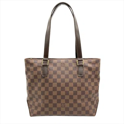 Pre-owned Louis Vuitton Brown Damier Canvas Ebene Damier Canvas Tote Bag ()