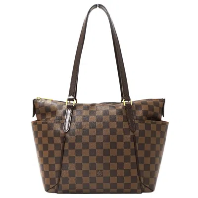 Pre-owned Louis Vuitton Brown Damier Canvas Galle Damier Canvas Shoulder Bag Tote Bag ()