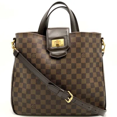 Pre-owned Louis Vuitton Brown Damier Canvas Handbag Shoulder Bag ()