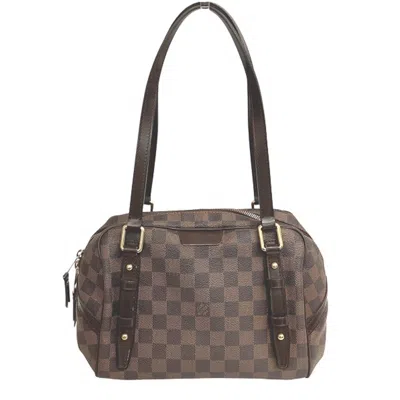 Pre-owned Louis Vuitton Brown Damier Canvas Handbag Shoulder Bag ()