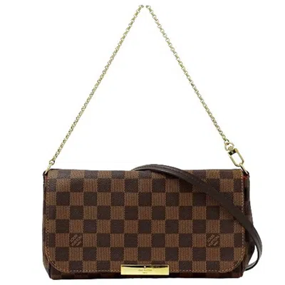 Pre-owned Louis Vuitton Brown Damier Canvas Handbag Shoulder Bag ()
