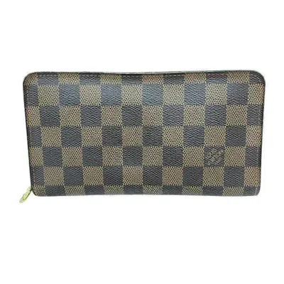 Pre-owned Louis Vuitton Brown Damier Canvas Long Wallet (bi-fold) ()