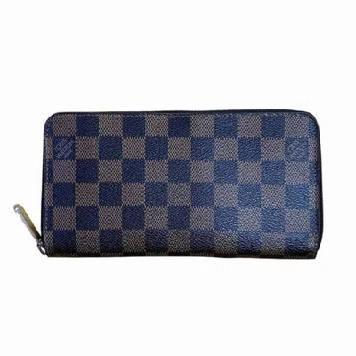Pre-owned Louis Vuitton Brown Damier Canvas Long Wallet (bi-fold) ()