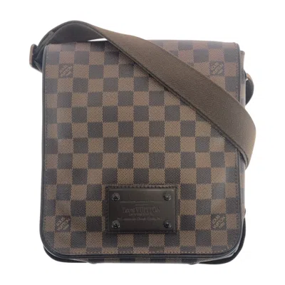 Pre-owned Louis Vuitton Brown Damier Canvas Pvc Leather Messenger Bag Shoulder Bag ()