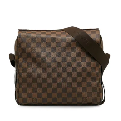 Pre-owned Louis Vuitton Brown Damier Canvas Pvc Leather Shoulder Bag ()
