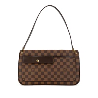 Pre-owned Louis Vuitton Brown Damier Canvas Pvc Leather Shoulder Bag () In Brown, Damier Canvas