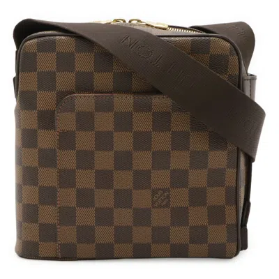 Pre-owned Louis Vuitton Brown Damier Canvas Pvc Pochette Shoulder Bag ()