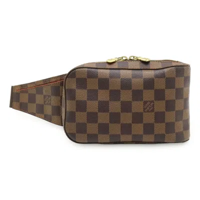 Pre-owned Louis Vuitton Brown Damier Canvas Pvc Shoulder Bag Sling Bag ()