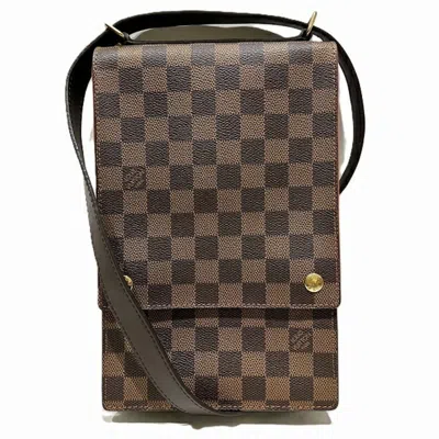 Pre-owned Louis Vuitton Brown Damier Canvas Shoulder Bag ()
