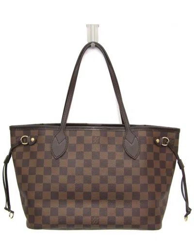 Louis Vuitton Brown Damier Canvas Tote (authentic Pre-loved)